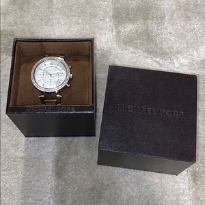 Brand new michael Kors silver watch